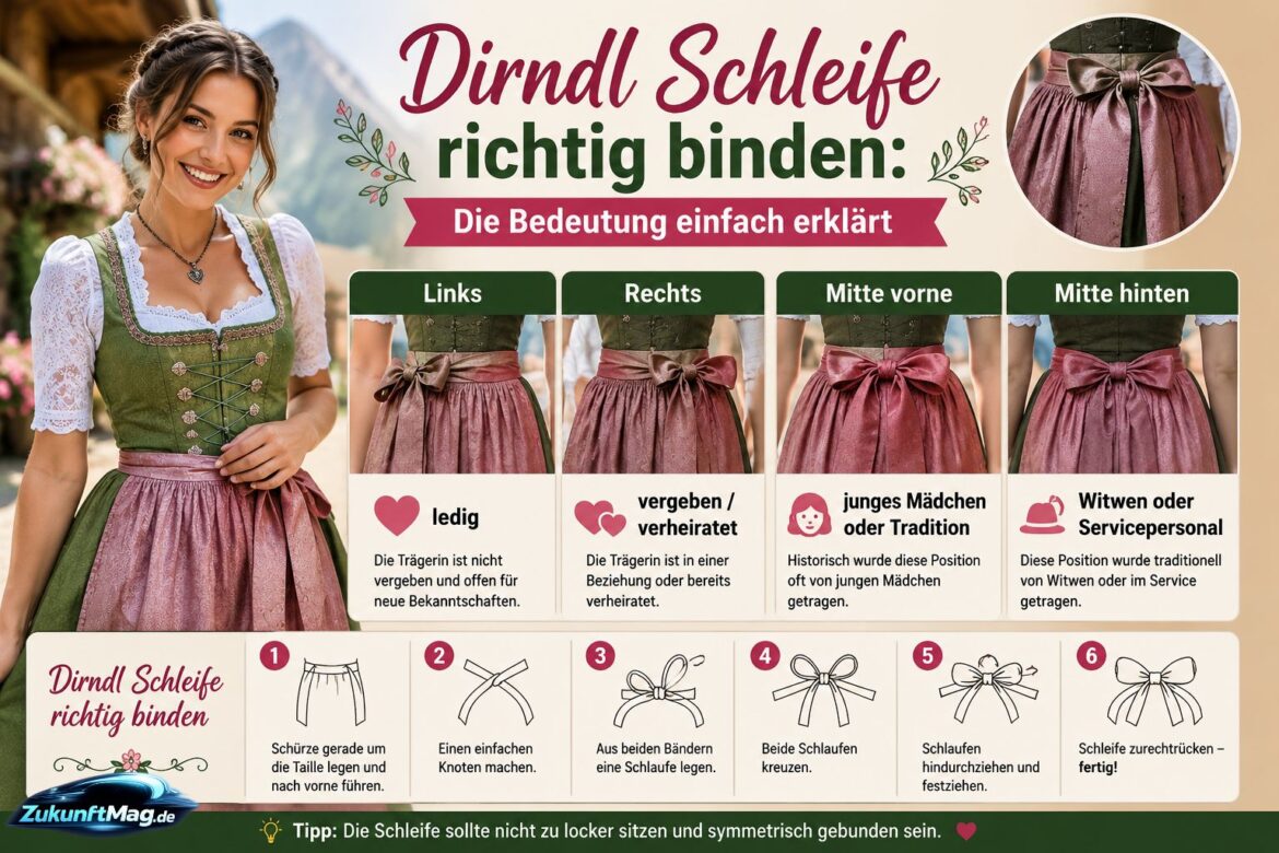 dirndl schleife